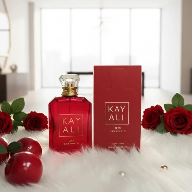 Kayali Unisex Perfume 100ml Long Lasting Fresh Mild Elegant Floral Fruity Natural Fragrance Six Scents Eden Sparkling Lychee 28