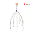 1PC Random Color Pet Massage Claw Head Massager Head Scratching Octopus Scalp Non Soul Extractor Divine Tool For Extracting
