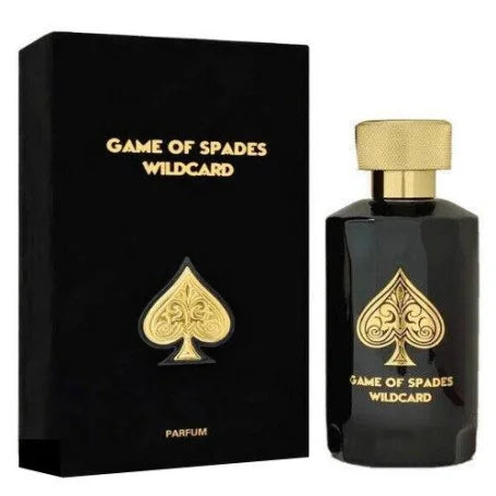Jo Milano Game of Spades Perfume 100ml Unisex EDP Long Lasting 10h Warm Spicy Citrus Oud Moon Royale Full House Wildcard Spray Independence Day 4th of July Father Day Gift Idea Creative Birthday Wedding Anniversary Milestone Graduation Celebration Fine Mi