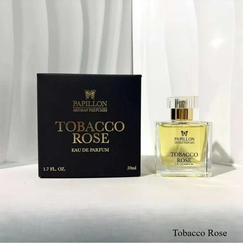 Long Lasting Perfume 50ml for Women Men Leather Suede Fragrance Tobacco Saffron Myrrh Body Spray Woody Smokey Parfum Water Mist