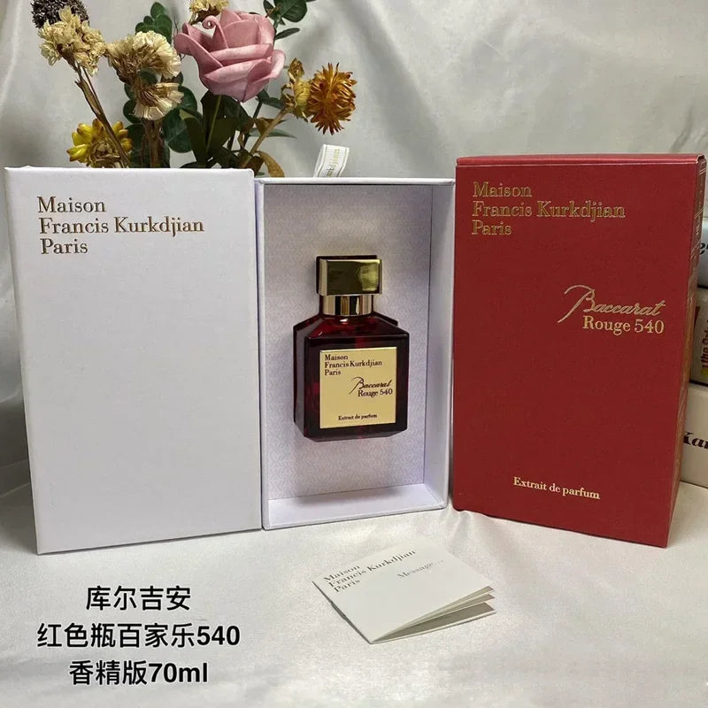 Perfect Quality Gift Cologne Scarlet Perfume 70ml Perfume Hombre Oil Body Spray For Men Women Eau De Parfum Lasting Fragrances