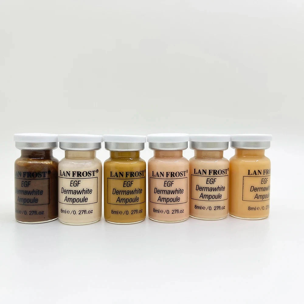 8ml BB Cream Glow Serum Ampoule Essence Facial Niacinamide/Peptide Foundation Moisturizing Hyaluronic Acid Skin Care Beauty
