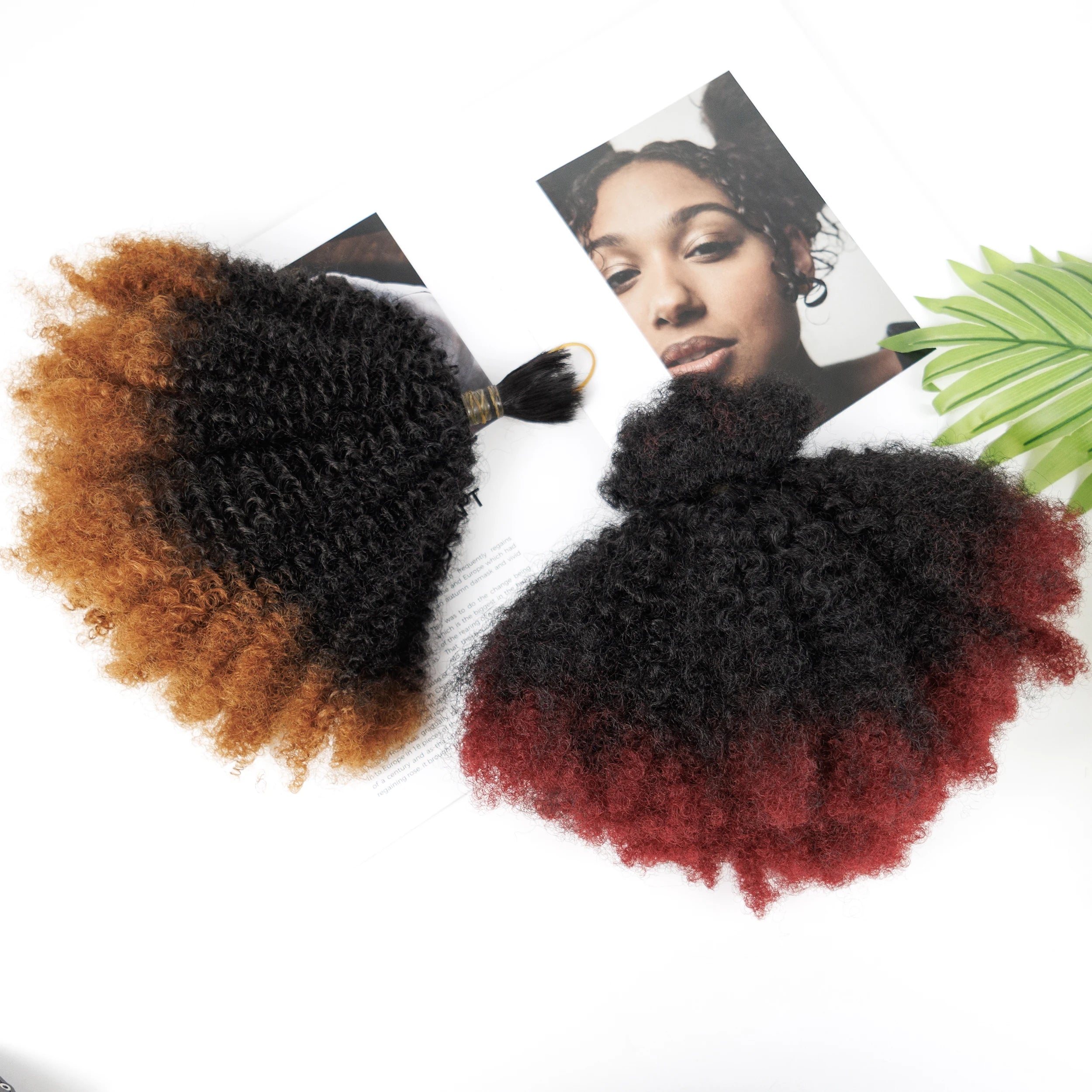 70g/pack #1B/BUG Very Soft Synethic Hair Bundles No Weft Semi-natural Hair Extensions for Twist, Braiding
