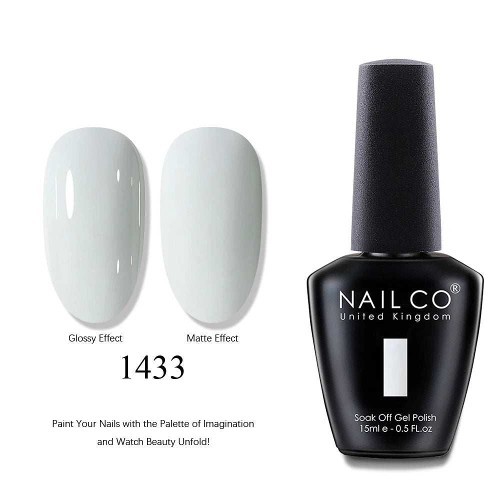 NAILCO 15ml Brown Nails Art Red Color Gel Nail Polish Semi-permanent UV Gel Polish Coffee Manicure Chocolate Hybrid Nail Varnish