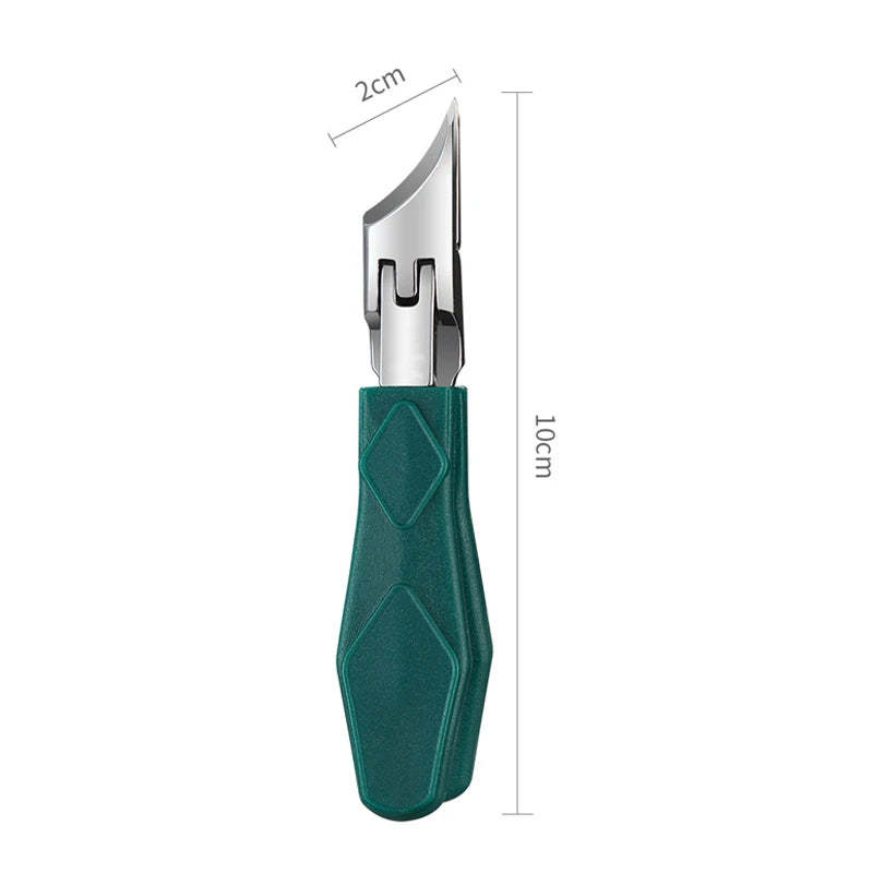 1pcs Toenail Clipper For Ingrown Or Thick Toenails Toenails Trimmer Professional Podiatrist Toenail Nipper With Stainless Steel