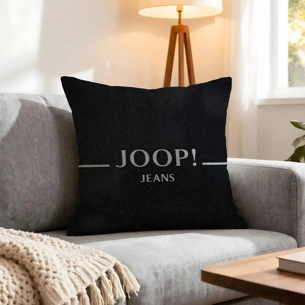 Brand Joop Cushion Cover 4Pcs Decorative Covers Soft Cushion Case for Sofa Couch Decor 40x40 45x45 Pillowcases