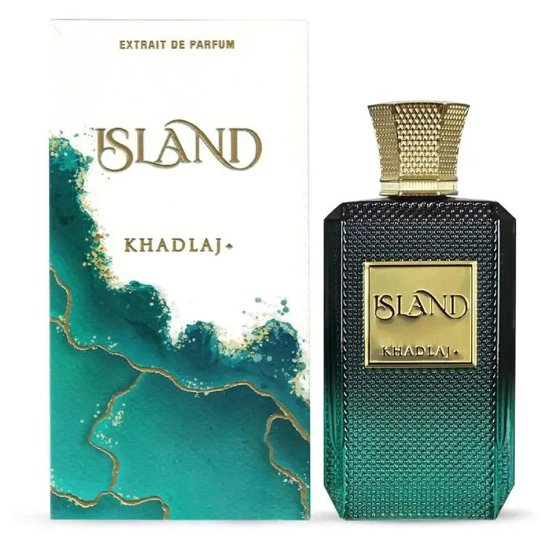 Khadlaj Island 3.4 oz / 100 ml Extrait De Parfum Spray for Everyone
