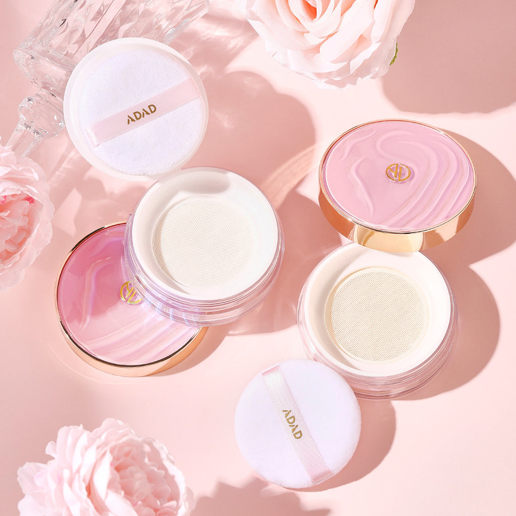 Light Feather Soft Fog Finishing Face Powder Concealer