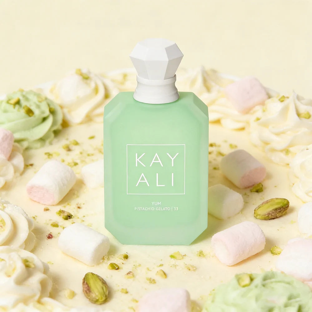 KAYALI YUM PISTACHIO GELATO | 33 Eau de Parfum Intense | 3.4 oz / 100 ml Luxury Niche Perfume for Women & Men | Decadent Gourman