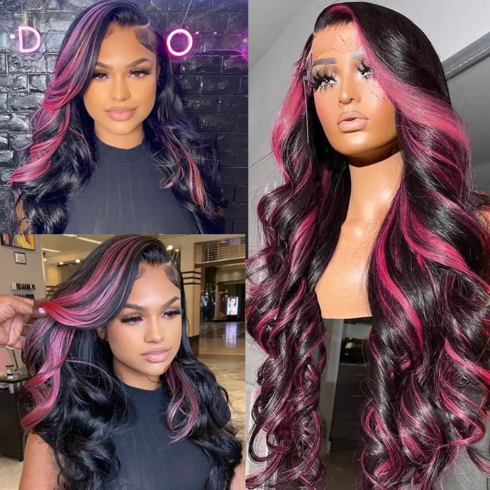 210% Density Ginger Ombre 13X6 Hd Lace Front Wigs Human Hair Pre Plucked for Women Brazilian 13X4 Ginger Orange Lace Front Wig