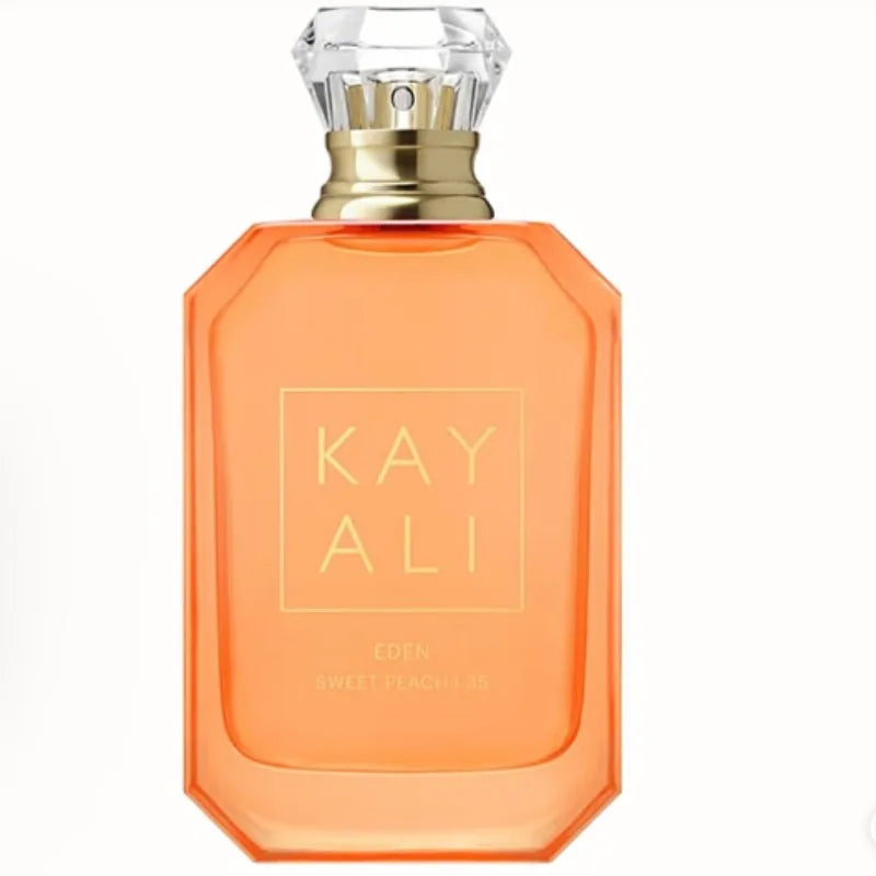 KAYALI Eden Sweet Peach Perfume 100ml Eau Parfum Long Lasting Fruity Floral Sweet Vanilla Musk Praline Elegant Women Fragrance