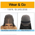 Bob Wigs Body Wave Human Hair Short Bob 13x4 13x6 Lace Front Wig Black 250 Density Glueless Black Lace Frontal Wigs Pre No Gluez