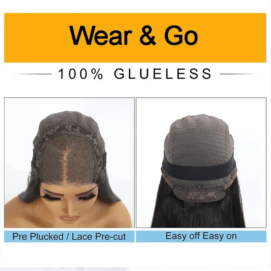 Bob Wigs Body Wave Human Hair Short Bob 13x4 13x6 Lace Front Wig Black 250 Density Glueless Black Lace Frontal Wigs Pre No Gluez