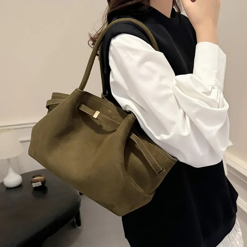 Fashion Women Niche Handbag Multifunctional Trend Large Capacity Shoulder Bag Wedding Tote Commuter Underarm Design 2025 bolsos