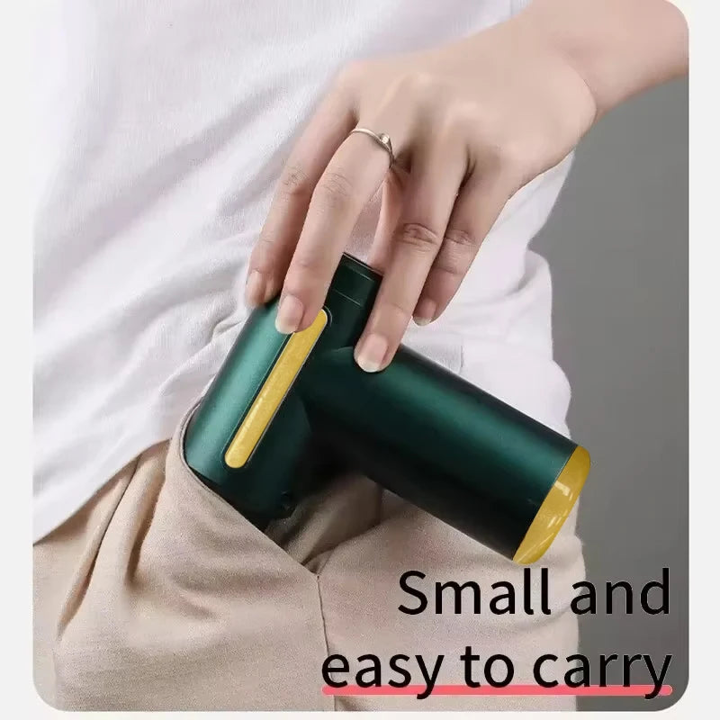 Portable Handheld Fascia Gun USB Charging Tapping Massager for Body Back Neck Leg 6 Levels of Intensity