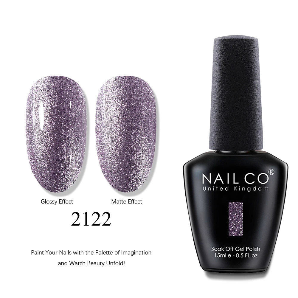 NAILCO 15ml Brown Nails Art Red Color Gel Nail Polish Semi-permanent UV Gel Polish Coffee Manicure Chocolate Hybrid Nail Varnish
