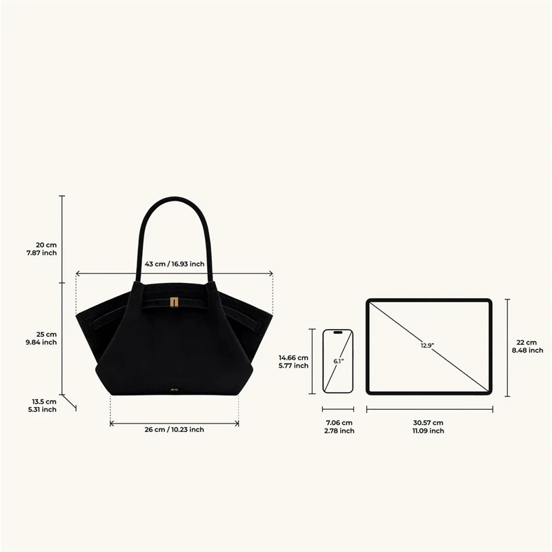 JW PEI Women's High Quality Vintage Dumpling Bag Black Faux Suede, Vegan Leather Crossbody Shoulder Tote Handbag for Everyday