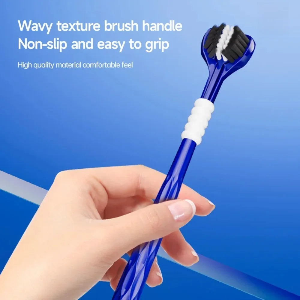 3D Manual Toothbrush 6pcs Three sided U-shaped Soft Toothbrush for Comprehensive Oral Cleaning for Adults, Men and Women, Coup