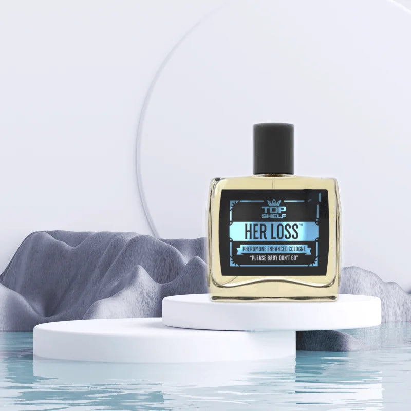 HerLoss Men's Cologne - Pheromone Perfume for Men with Natural Freshness, Long Lasting Attraction Scent, Perfect Gift