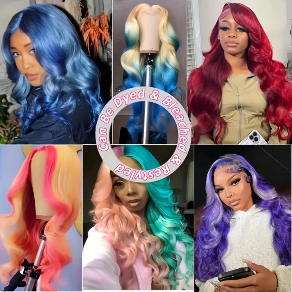 613 Blonde Human Hair Wig HD Lace Front Pre Plucked Natural Hairline Straight Blonde Lace Frontal Wig for Women 13x4 13x6 4x4