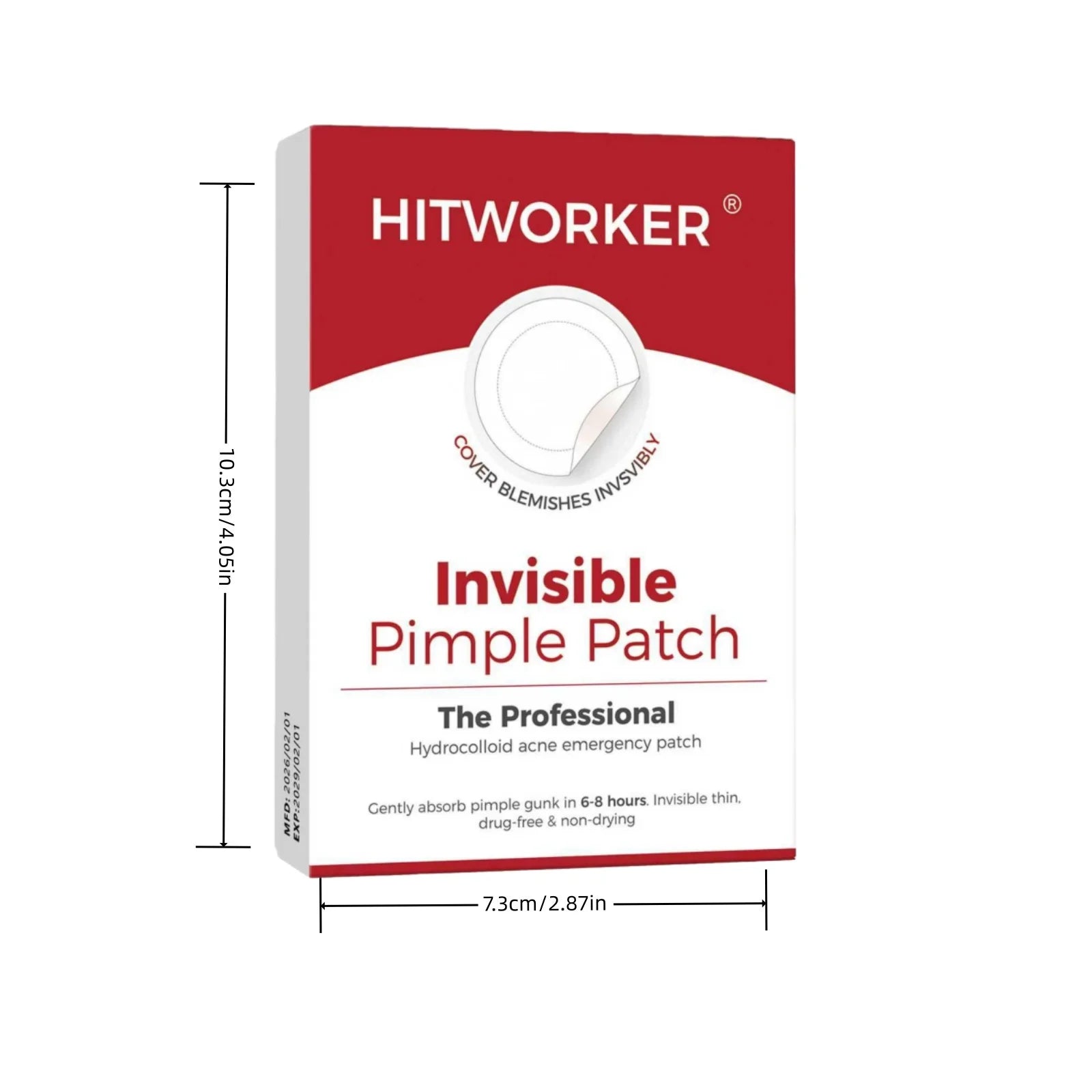 360/540/720PCS Day & Night Acne Patches for Face, Covers Zits & Blemishes, Safe & Gentle, Lightweight & Comfortable