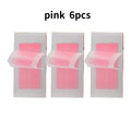Professional Warning Tapes For Summer Hair Removal, Double Face Cold Warning Paper For Legs, Body, Face,6 Sticks, 10/20 Sticks