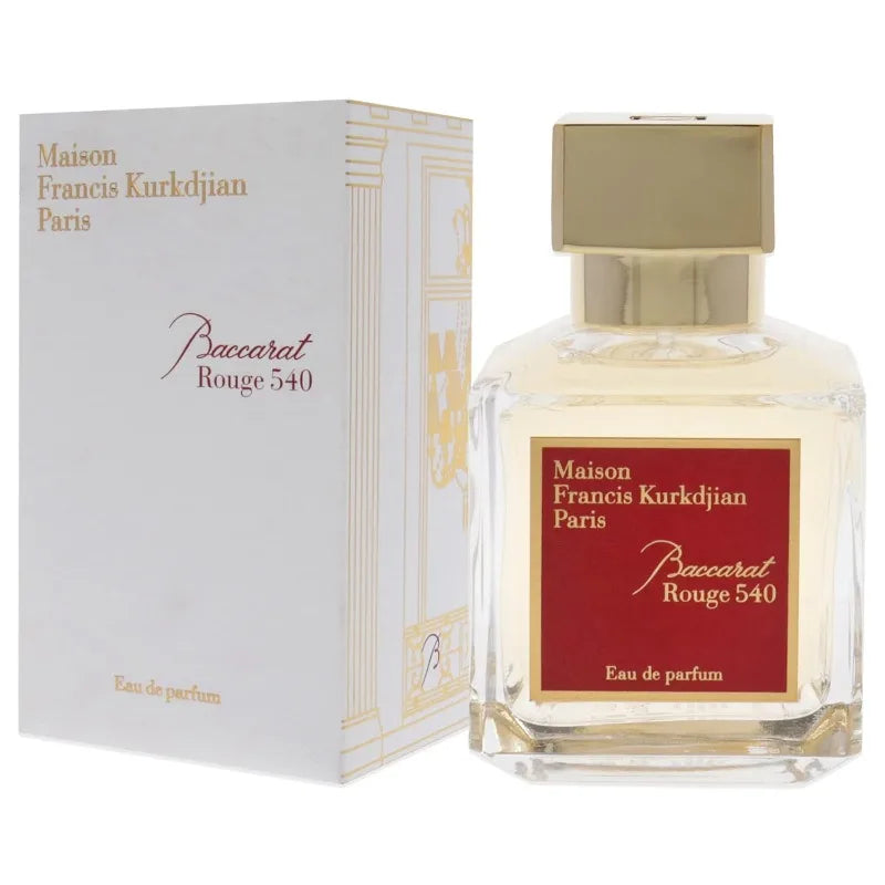 Maison Francis Kurkdjian Baccarat Rouge 540 Eau de Parfum Spray 2.4 Oz / 70 ML Lasting Oriental Floral Amber Pheromones Perfume