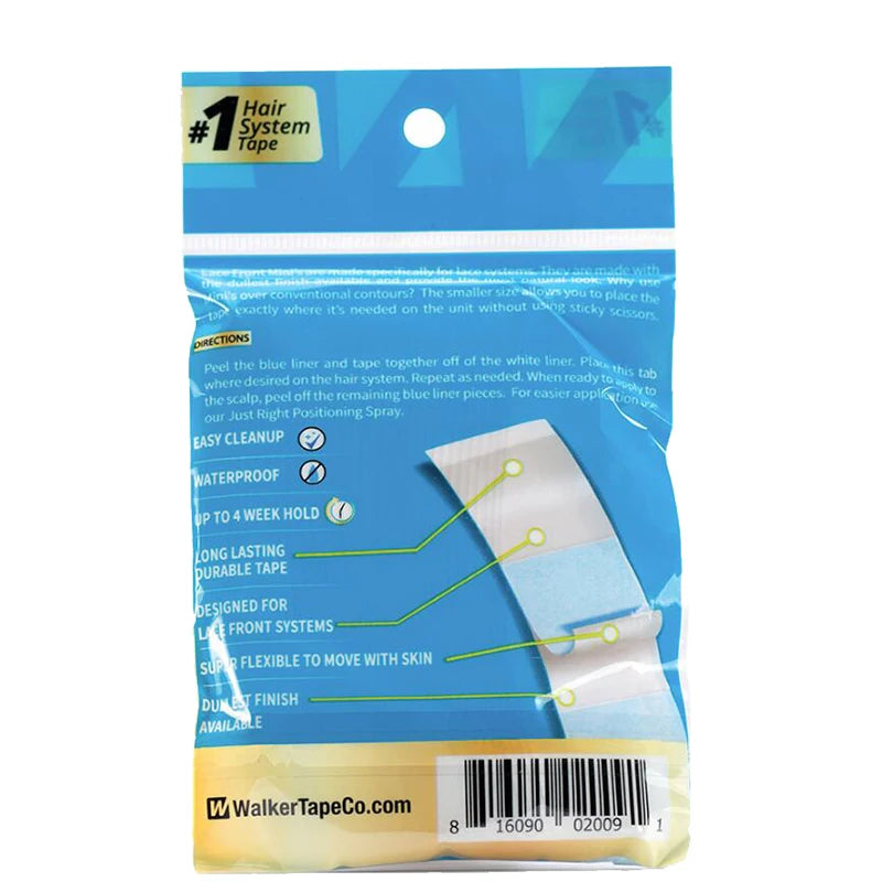 Top quality walker tape lace front minis  Adhesive Double Side Medical US Walker Tape For Lace Wigs Toupees