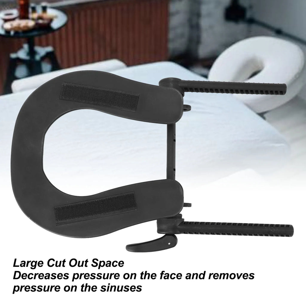 Massage Table Face Cradle Adjustable Decreases Face Pressure Massage Bed Chair Headrest Platform for Beauty Salon