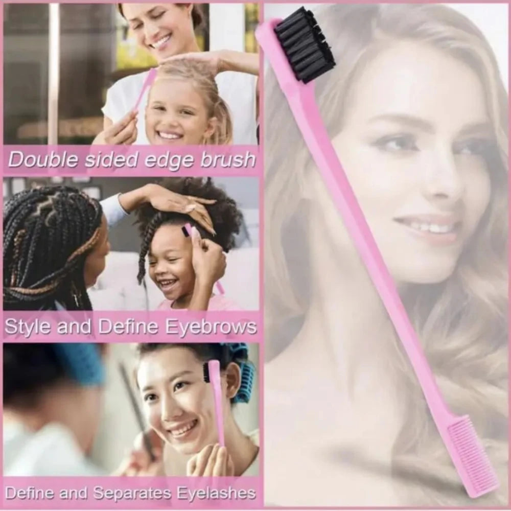 4 Piece Hair Brush Sets Pointed Tail Comb Fixed Mouse Comb Hair Pulling Needle High-Pressure Spray Bottle Salon Tools Supplies