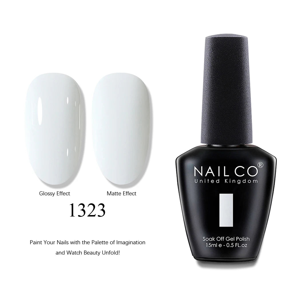 NAILCO 15ml Brown Nails Art Red Color Gel Nail Polish Semi-permanent UV Gel Polish Coffee Manicure Chocolate Hybrid Nail Varnish