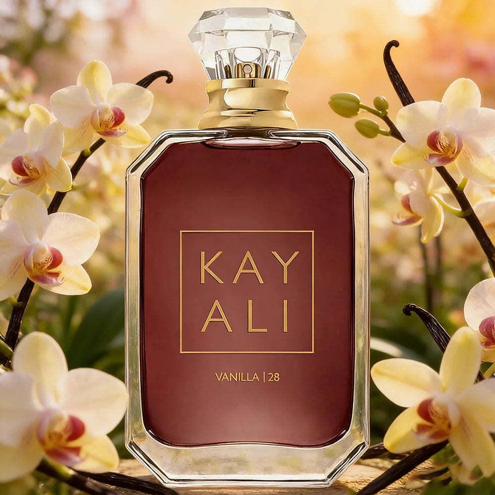 KAYALI VANILLA | 28 Eau de Parfum | 3.4 oz / 100 ml Luxury Niche Perfume for Women & Men | Warm Sweet Gourmand Scent with Vanill