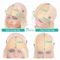 13x6 613 Hd Lace Frontal Wig Body Wave Human Hair Wigs 13x4 Blonde Lace Front Wig 200 Density PrePlucked Brazilian Wigs Original