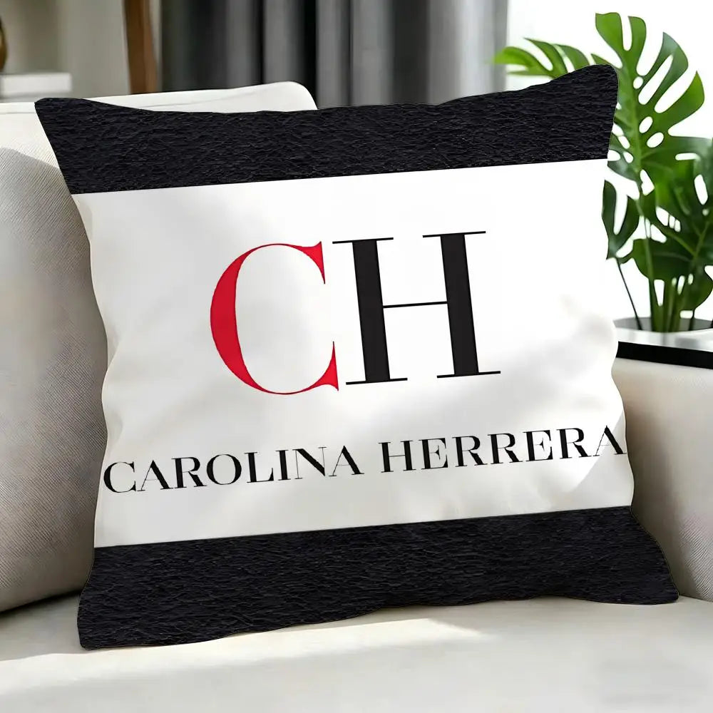 brand Carolina Herrera Cushion Cover Cushion Cover Set 4Pcs 50x50 45x45 40x40 Pillowcase Decorative Sofa Home Decor