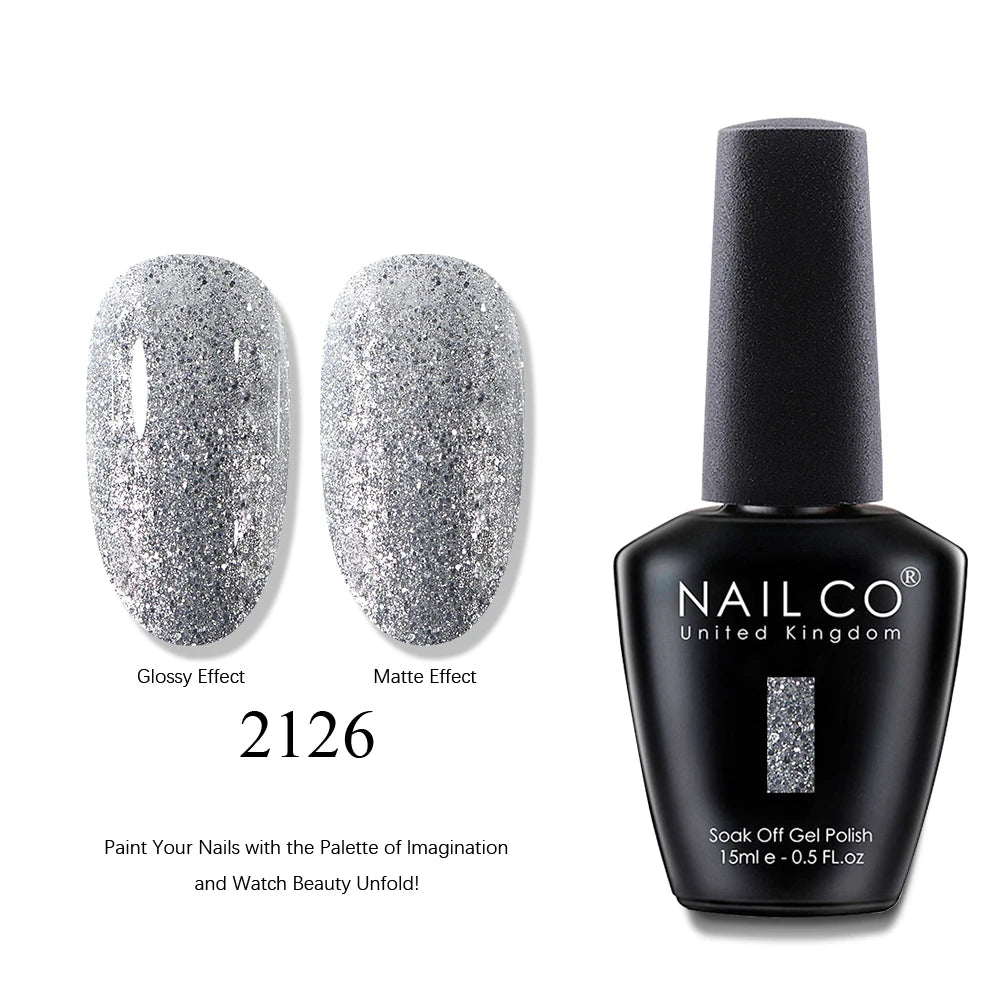 NAILCO 15ml Brown Nails Art Red Color Gel Nail Polish Semi-permanent UV Gel Polish Coffee Manicure Chocolate Hybrid Nail Varnish