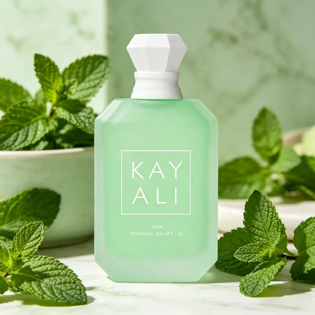 Kayali Yum Pistachio Gelato ，33: Creamy Nutty Scent with a Cozy, Playful Vibe