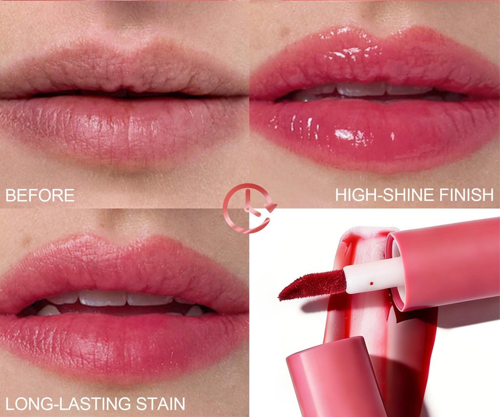 Shiny Waterproof And Smudge-proof Lip Gloss