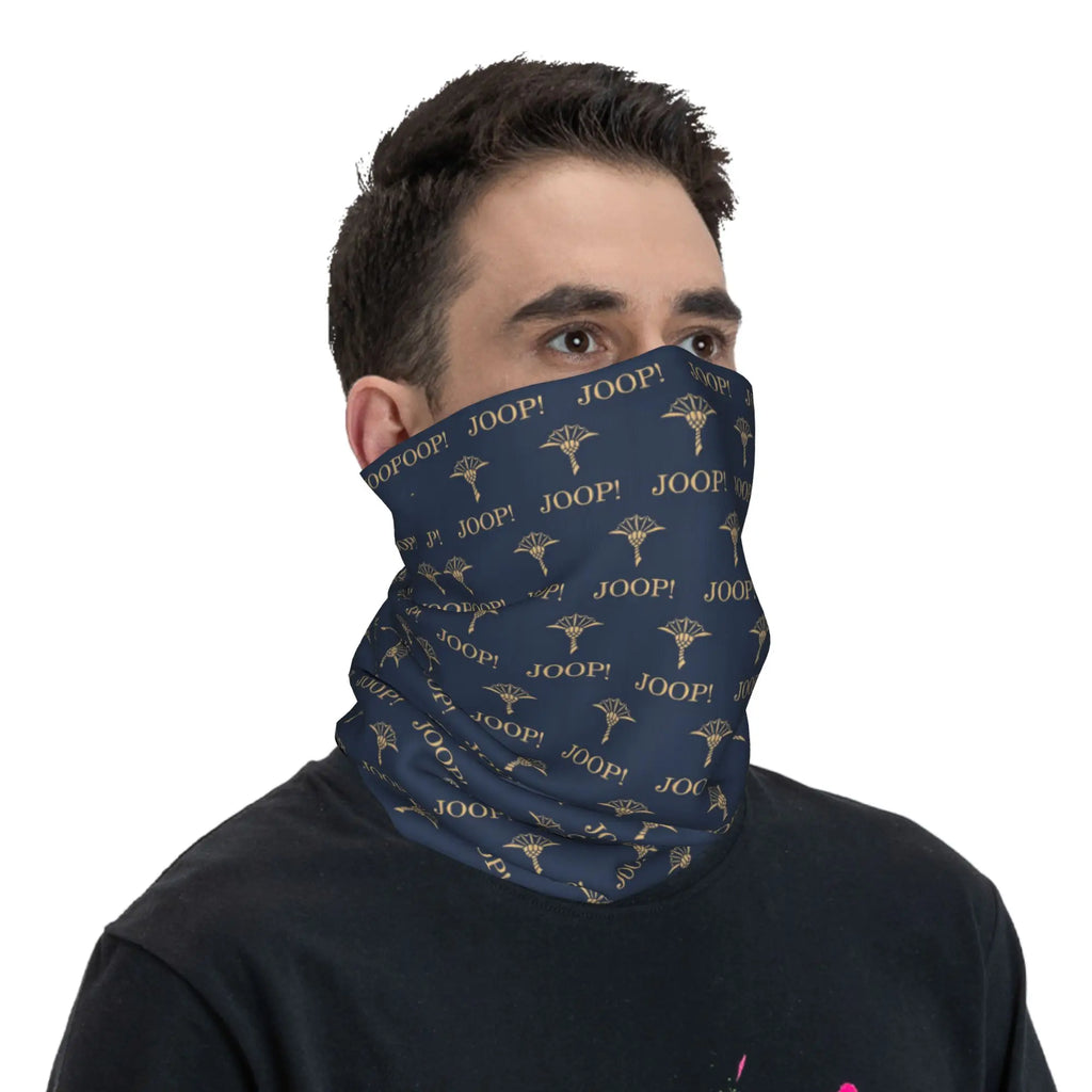 Custom J-joops Bandana Winter Neck Warmer Men Windproof Wrap Face Scarf for Ski  Gaiter Headband
