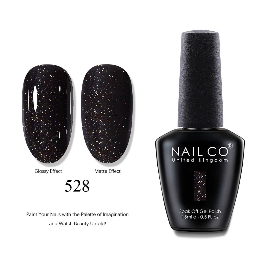 NAILCO 15ml Brown Nails Art Red Color Gel Nail Polish Semi-permanent UV Gel Polish Coffee Manicure Chocolate Hybrid Nail Varnish