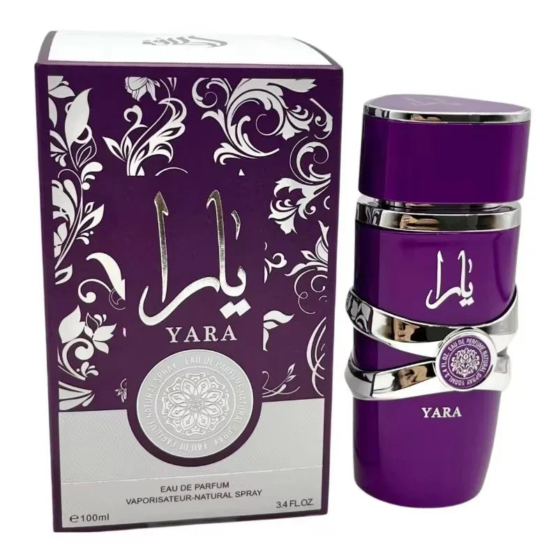 Lattafa Yara Candy Purple for Unisex Eau De Parfum Spray 100ml Arabian Women's Perfume Long Lasting Fragrance Birthday Gift