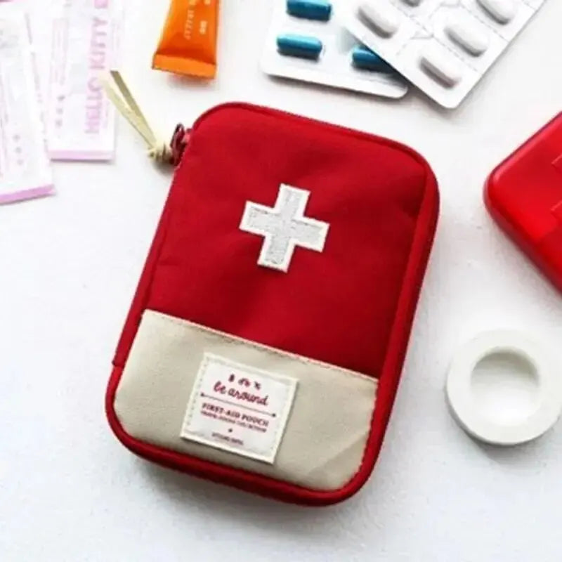 First Aid Kit Pouch Home Medicine Storage Bag Suitable For Outdoor Travel Medical Bag Home Rescue Emergency Survival Kit