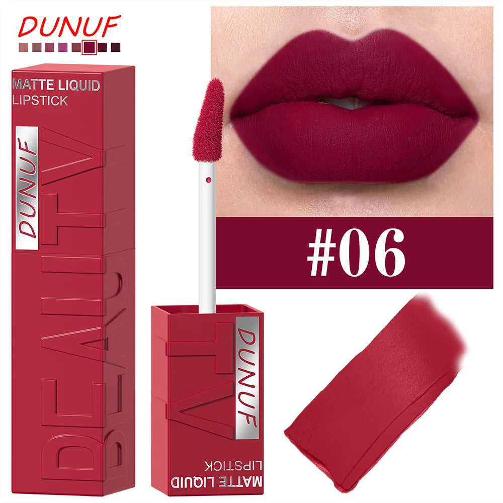 Lip Gloss Lipstick Easy To Color Waterproof Easy-color Sweat-proof Non-stick To Cups, Y2K Fancy Fashion Suitable For Christmas
