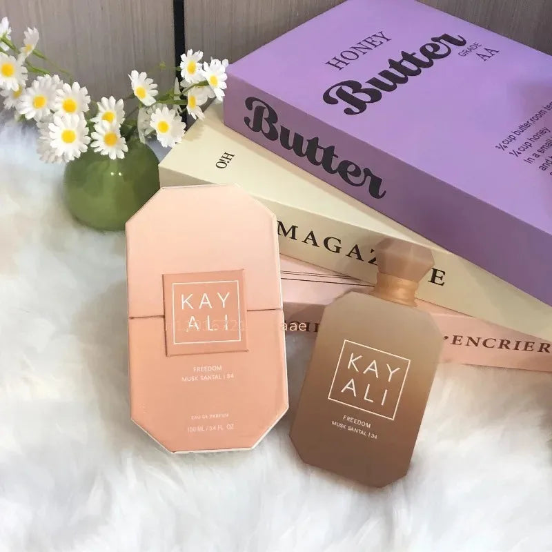 100ml KAYALI Perfume Long Lasting Elegant Fresh Soft Floral Fruity Natural Luxury Fragrance Collection Freedom Musk Santal 34