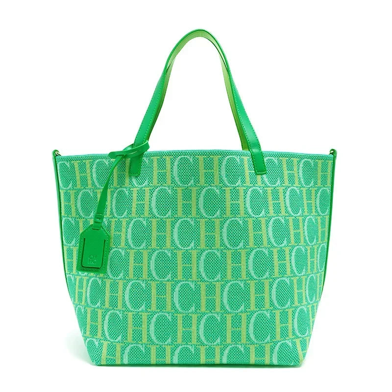 Fashion Simple Women's Commuter Travel Bag Classic Retro Large Capacity Pure Color Bucket Bag Trend Letter New Ladies Handbag