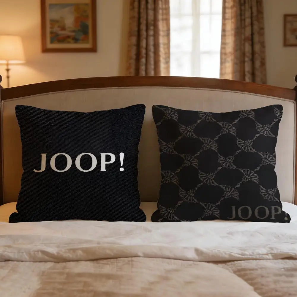 Brand Joop Cushion Cover 4Pcs Decorative Covers Soft Cushion Case for Sofa Couch Decor 40x40 45x45 Pillowcases