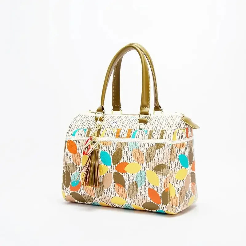 Ladies Bucket Bag Luxury Brand Designer New Ladies Large Capacity Exquisite Floral Pattern Travel Banquet High Grade Handbag