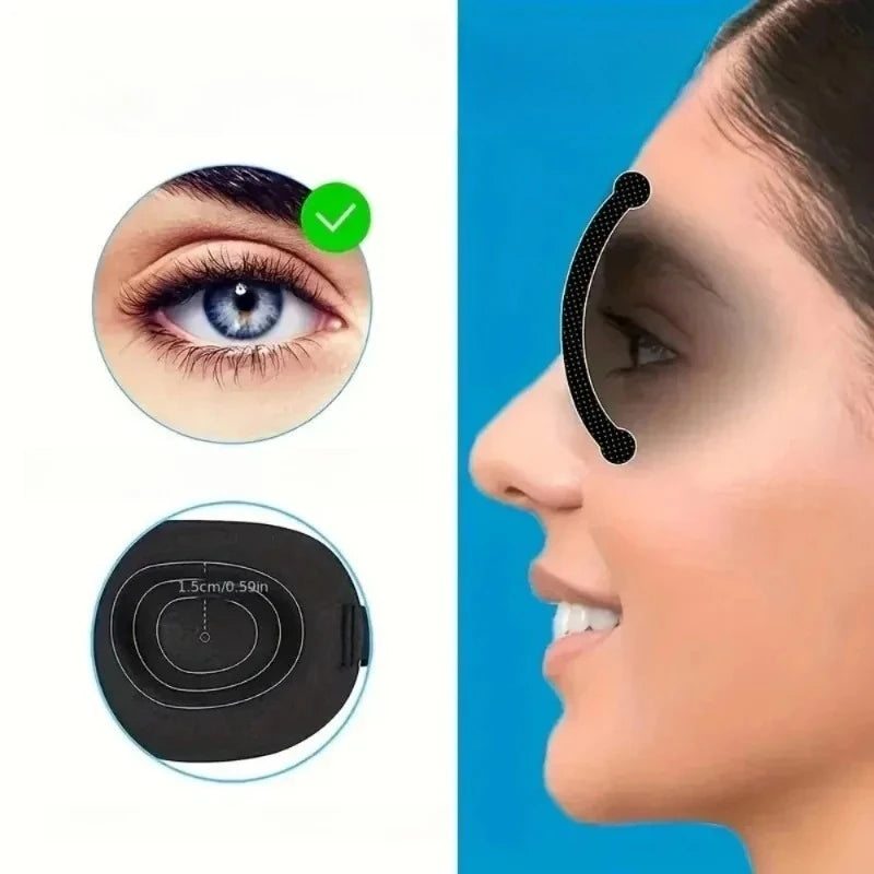 3D Sleep Mask Soft Memory Foam Eye Cover Blindfold Comfortable Sleeping Aid for Travel Light Blockout