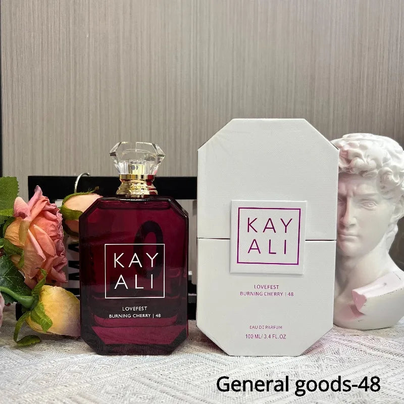 Kayali Unisex Perfume 100ml Long Lasting Fresh Mild Elegant Floral Fruity Natural Fragrance Six Scents Eden Sparkling Lychee 28