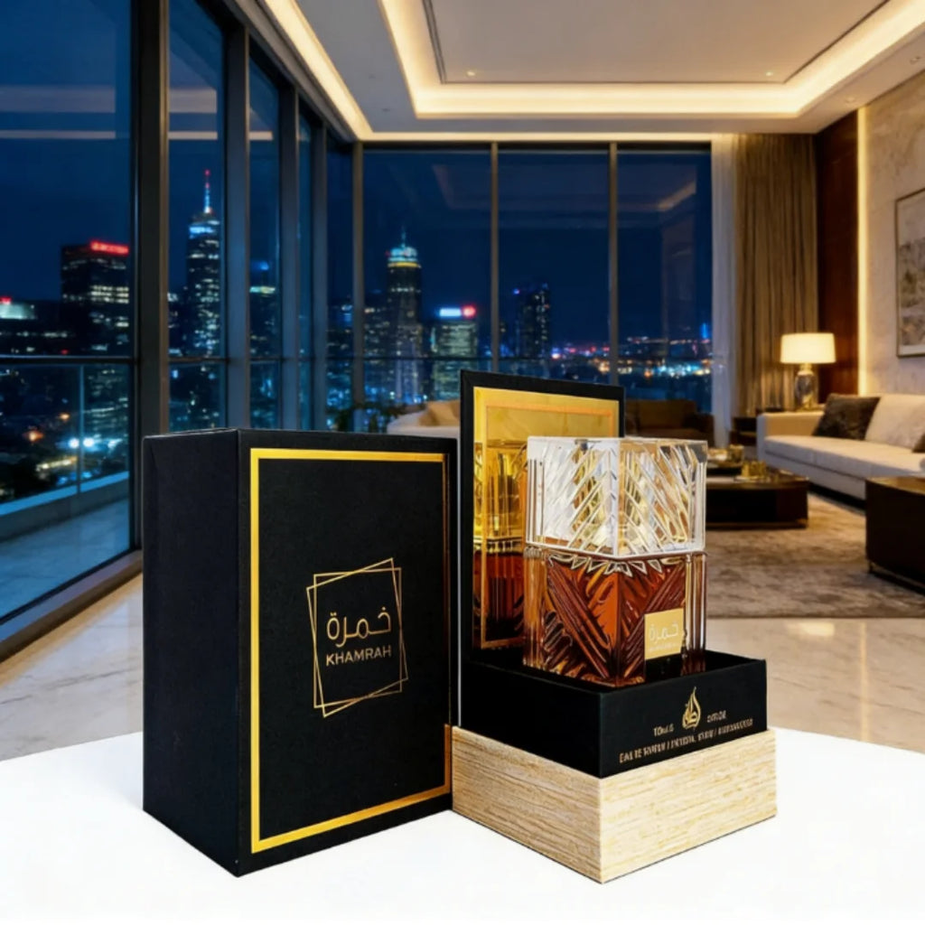 Luxury Khamrah Cologne Men Perfume Musk Perfume Unisex Long Spray Flirting Pheromone Long Lasting Vibrant Attract Women Gift