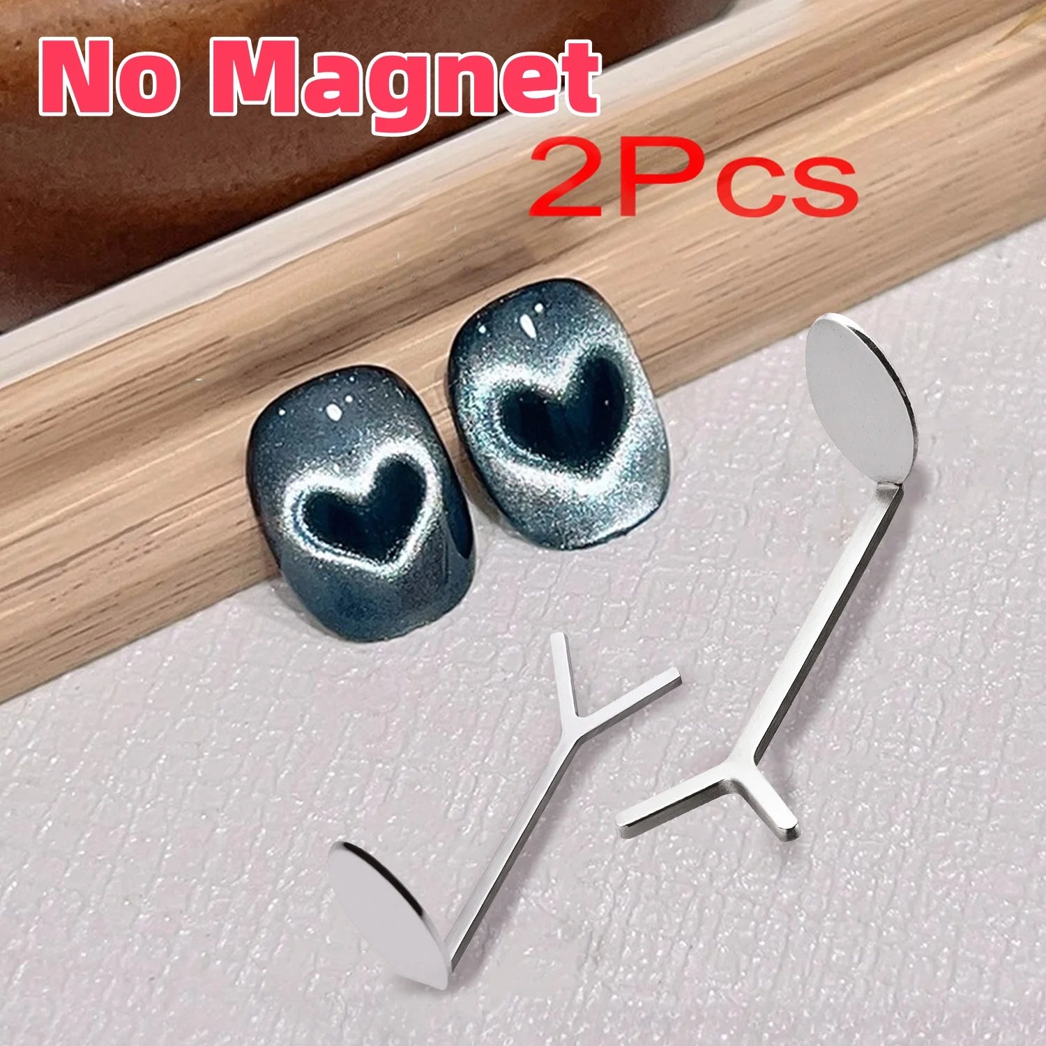 1/2Pcs Vortex/lollipop Cat's Eye Nail Magnet Pen Create Water Ripple Swirl Effect Magnetic Stick for Gel Polish Manicure Tools &